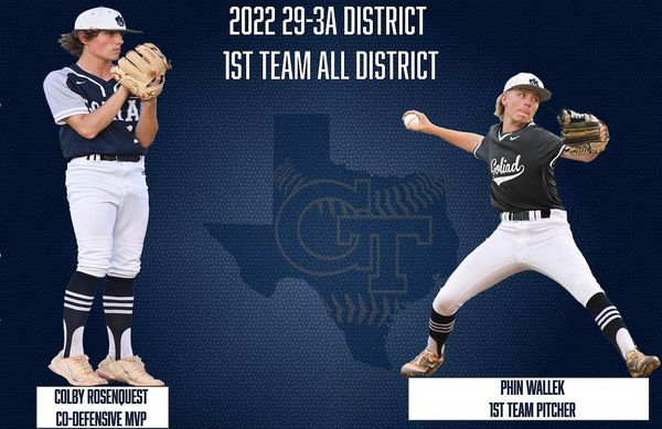 photo of 1st team all district winners