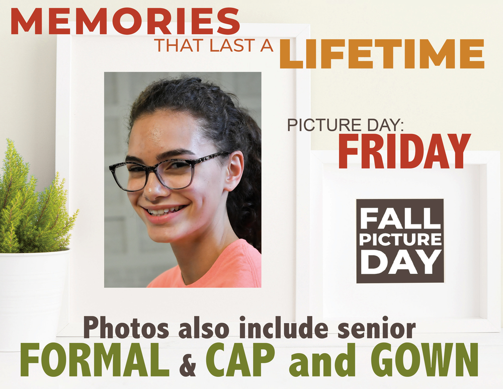 Graphic for fall picture day